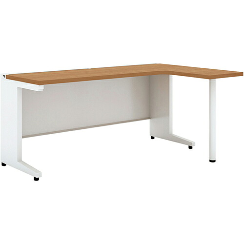 ★ポイント最大16倍★【送料無料】-US-W L型平机UR-1612WH-6R T2/W4　プラス 品番 UR-1612WH-6R T2/W4 pls 779868-【プラス家具】JAN｜【文具の月島堂】店