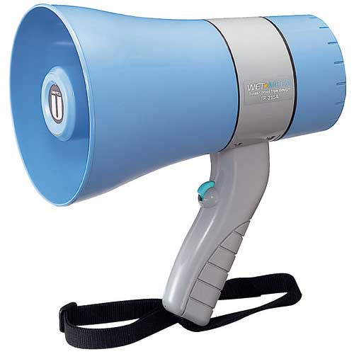★尖んがり最大限度16倍★【貨物輸送無料】-6Ｗ防滴形メガホン TR-215A ユニペック 品番 TR-215A jtx 818823-【JTX・JOINTEX】JAN 4560142100526 製造業者取り寄せ品