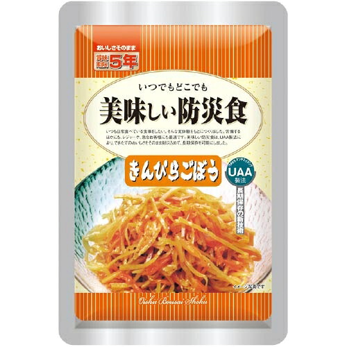 ★尖んがり最大限度16倍★【貨物輸送無料】-※b_好いたらしい防災食 きんぴらごぼう 50袋 アルファ 品番  pls 711698-【つけ加える調度品】JAN 4580399810061
