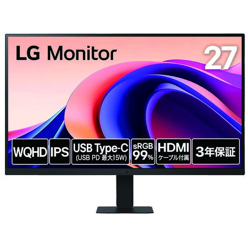 ★尖んがり最大限度16倍★【貨物輸送無料】-液晶管する 27型 27U631A-B ＬＧ 品番 27U631A-B pls 225234-【つけ加える調度品】JAN 4989027029293