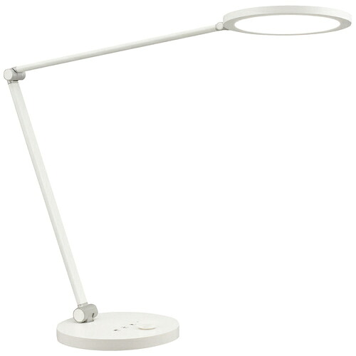 ★ポイント最大16倍★【全国配送可】-LEDデスクライト ホワイト ODS-LDC6K-W　オーム電機 品番 ODS-LDC6K-W jtx 227863-【ｼﾞｮｲﾝﾃｯｸｽ・JOINTEX】JAN 4971275618503 メーカー在庫品