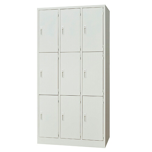 ★ポイント最大16倍★【送料無料】-ロッカー JY-09 9人用　ＪＴＸ 品番 JY-09 pls 228613-【プラス家具】JAN 4547345058175｜【文具の月島堂】店
