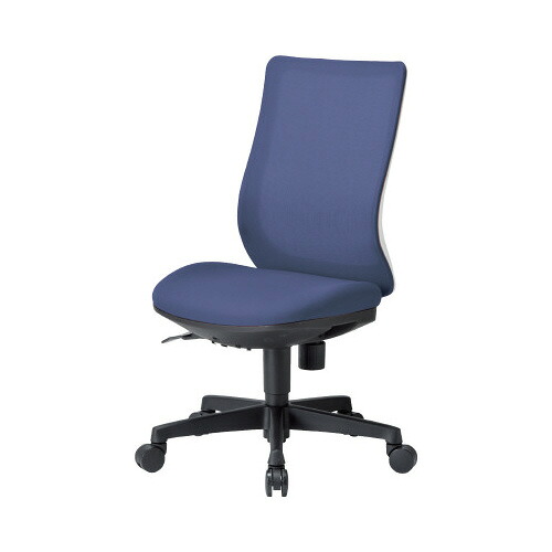 ★ポイント最大16倍★【送料・組立・設置が無料】-(ＯＡ－３２２５Ｗ（ＦＧ３）ＤＢＵ)ＯＡ３２００　ＷＨ　Ｍバック　ダークブルー肘なし　ＡＩＣＯkaf010416●個人様お届け可能！-【お買い得商品】