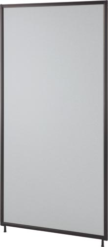 ★ポイント最大16倍★【送料・組立・設置が無料】-(ＯＡ－１８Ｂ０９－ＧＲ)◇ＡＢＣパーテ黒　１８００×９００　クロス柄ＬＧ　株式会社オフシスkaf008174●個人様お届け可能！-【お買い得商品】