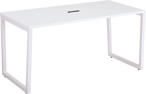 ★ポイント最大16倍★【送料・組立・設置が無料】-(ＲＦＦＭＴ－１５７５ＷＨ－ＷＨ)◇リスムＭＴ用テーブルＷ１５００白脚ホワイト　アール・エフ・ヤマカワ株式会社kaf009168●個人様お届け可能！-【お買い得商品】