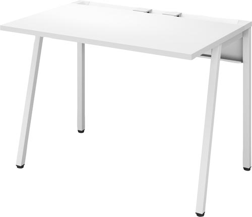 ★ポイント最大16倍★【送料・組立・設置が無料】-(ＤＬＥ－Ｎ１００７－ＷＨＷＨ１)◇リーンデスク　Ｄ７００Ｗ１０００　白脚　ＷＨ　コクヨ株式会社kaf008985●個人様お届け可能！-【お買い得商品】