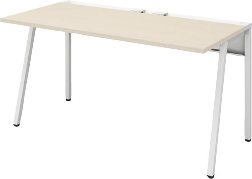 ★ポイント最大16倍★【全国配送可】-(ＤＬＥ－Ｎ１４０７－ＷＨＬＷ１)リーンデスク Ｄ７００Ｗ１４００ 白脚 ＮＡ コクヨ株式会社kaf008903●個人様お届け可能！-【お買い得商品】
