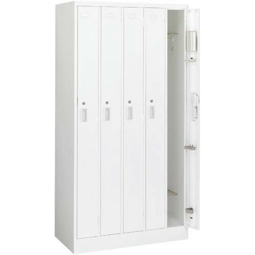 ★ポイント最大16倍★【組立・設置が無料】-(ＬＫ&minus;Ｎ５ＳＡＷ)◇ＬＫロッカーホワイト　５人用　シリンダー錠　コクヨ株式会社kaf006605●個人様お届け可能！-【お買い得商品】｜【文具の月島堂】店