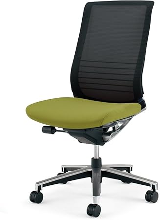 ★ポイント最大16倍★【送料無料】- 事務用回転イス　インスパイン　ハイバック CR-GA2502E6GMQ3-V ブラック／リーフグリーン 62758246 コクヨ kokuyo -【コクヨ家具】｜【文具の月島堂】店