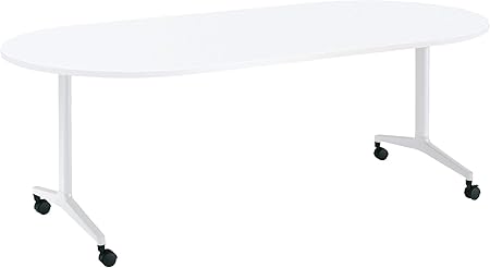 ★ポイント最大16倍★【送料無料】- 会議テーブル　ジュート　長円形天板　Ｔ字 MT-JTTB211SAWMAW-C ホワイト／ホワイト 62776431 コクヨ kokuyo -【コクヨ家具】