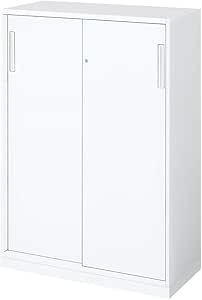 ★ポイント最大16倍★【送料無料】- システム収納　エディア　２枚引き違い戸 BWU-HD269SSAWNN ホワイト 62750301 コクヨ kokuyo -【コクヨ家具】｜【文具の月島堂】店