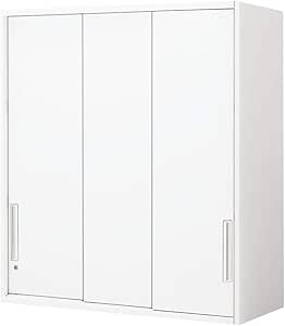 ★ポイント最大16倍★【送料無料】- システム収納 エディア 3枚引き違い戸 BWU-HU359DSAWN ホワイト 62752657 コクヨ kokuyo -【コクヨ家具】|【文具の月島堂】店