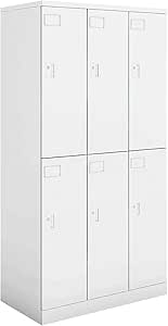 ★ポイント最大16倍★【送料無料】- ロッカー　Ｃｆｏｒｔ　６人用 NLK-L630SAW ホワイト 63887099 コクヨ kokuyo -【コクヨ家具】