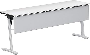 ★ポイント最大16倍★【送料無料】- フラップテ－ブル　カ－ム　棚なし幕板付 KT-PJ1400SAWPAWNN ホワイト／ホワイト 65023808 コクヨ kokuyo -【コクヨ家具】