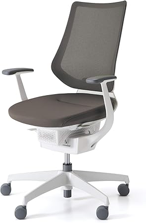★ポイント最大16倍★【送料無料】- 回転イス　イング　バーチカルタイプ CR-GW3403E1G4M6-W ホワイトグレー／ダークグレージュ 64814414 コクヨ kokuyo -【コクヨ家具】