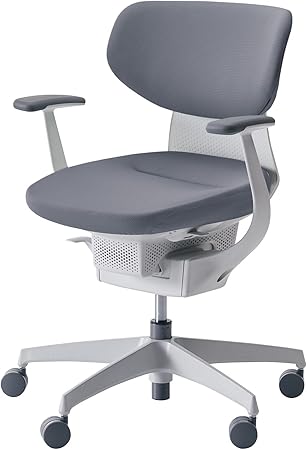 ★ポイント最大16倍★【送料無料】- タスクチェア　イング　ホワイト脚　ラテラ CR-GW3201E1G4E3-WN ホワイトグレー／ソフトグレー 64787213 コクヨ kokuyo -【コクヨ家具】