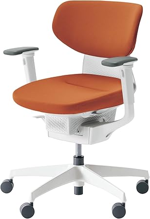 ★ポイント最大16倍★【送料無料】- タスクチェア　イング　ホワイト脚　ラテラ CR-GW3211E1G40T-W ホワイトグレー／ソフトテラコッタ 65568262 コクヨ kokuyo -【コクヨ家具】
