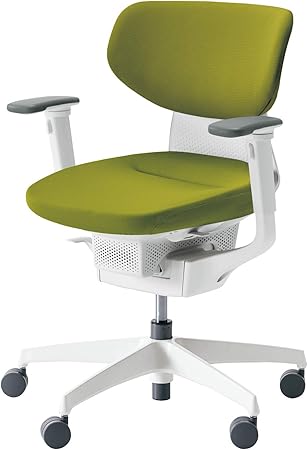 ★ポイント最大16倍★【送料無料】- タスクチェア　イング　ホワイト脚　ラテラ CR-GW3211E1G4Q4-W ホワイトグレー／ライトオリーブ 65568446 コクヨ kokuyo -【コクヨ家具】｜【文具の月島堂】店