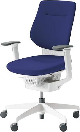 ★ポイント最大16倍★【送料無料】- タスクチェア　イング　ホワイト脚　バーチ CR-GW3213E1G47E-V ホワイトグレー／デープパープル 65568552 コクヨ kokuyo -【コクヨ家具】｜【文具の月島堂】店