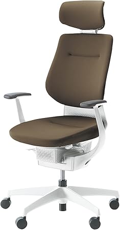 ★ポイント最大16倍★【送料無料】- 回転イス　イング　ヘッドレストタイプ CR-GW3205E1G4M6-VN ホワイトグレー／ダークグレージュ 64788241 コクヨ kokuyo -【コクヨ家具】