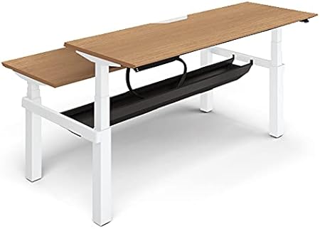 ★ポイント最大16倍★【送料無料】- デスク　シークエンス　ベンチ机　舟底エッ DSE-BSF1414M-SWP21 ホワイト／ラティスミディアム 65641873 コクヨ kokuyo -【コクヨ家具】