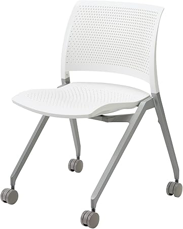 ★ポイント最大16倍★【送料無料】- 会議イス スプライン キャスター脚タイプ K11-S200W-PW1 ホワイト 66213093 コクヨ kokuyo -【コクヨ家具】|【文具の月島堂】店