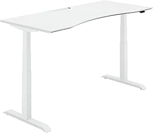 ★ポイント最大16倍★【送料無料】- シークエンス　ウィング机舟底　Ｆレバー DSE-LWF1808F-SWPW2 ホワイト／ホワイト 66056324 コクヨ kokuyo -【コクヨ家具】｜【文具の月島堂】店
