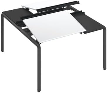 ★ポイント最大16倍★【送料無料】- テーブル アプティス 両面トレータイプ DUP-TD1214-E6APAW2 ブラック/ホワイト 65676639 コクヨ kokuyo -【コクヨ家具】|【文具の月島堂】店
