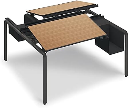 ★ポイント最大16倍★【送料無料】- テーブル　アプティス　両面バスケットタイ DUP-BD1414-E6AMP22 ブラック／ラスティックミディアム 65676325 コクヨ kokuyo -【コクヨ家具】｜【文具の月島堂】店
