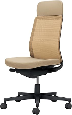 ★ポイント最大16倍★【送料無料】- オフィスチェア　モネット　背メッシュ　本 C03-B101W-B1KYKX1 ブラック／ソフトベージュ 66627081 コクヨ kokuyo -【コクヨ家具】