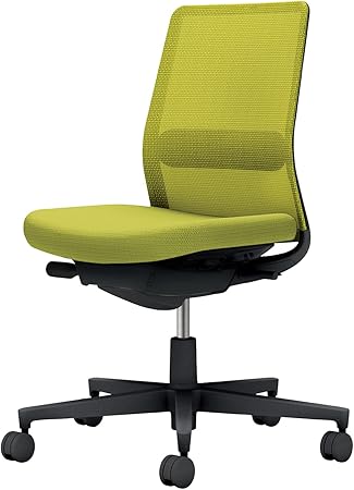 ★ポイント最大16倍★【送料無料】- オフィスチェア　モネット　背メッシュ　本 C03-B102W-BQ4Q4Q41 ブラック／ライトオリーブ 66579601 コクヨ kokuyo -【コクヨ家具】｜【文具の月島堂】店