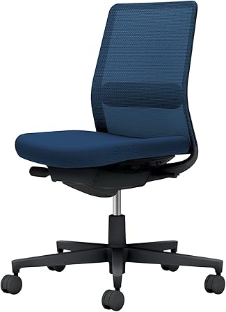 ★ポイント最大16倍★【送料無料】- オフィスチェア モネット 背メッシュ 本 C03-B102W-BT7T7T71 ブラック/ネイビー 66579649 コクヨ kokuyo -【コクヨ家具】|【文具の月島堂】店
