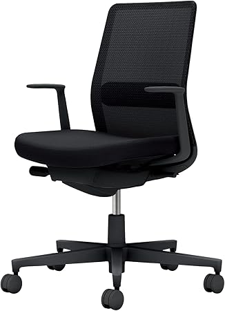 ★ポイント最大16倍★【送料無料】- オフィスチェア　モネット　背メッシュ　本 C03-B112U-BB6E6T71 ブラック／ブラック 66627333 コクヨ kokuyo -【コクヨ家具】｜【文具の月島堂】店