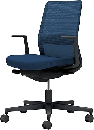 ★ポイント最大16倍★【送料無料】- オフィスチェア モネット 背メッシュ 本 C03-B112U-BT7T7T71 ブラック/ネイビー 66581277 コクヨ kokuyo -【コクヨ家具】|【文具の月島堂】店