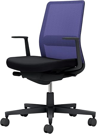 ★ポイント最大16倍★【送料無料】- オフィスチェア モネット 背メッシュ 本 C03-B112W-BB67E7E1 ブラック/ブラック 66581475 コクヨ kokuyo -【コクヨ家具】|【文具の月島堂】店