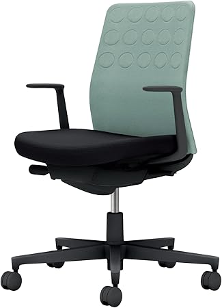 ★ポイント最大16倍★【送料無料】- オフィスチェア　モネット　背クッション C03-B210U-BB639X1 ブラック／ブラック 66583981 コクヨ kokuyo -【コクヨ家具】｜【文具の月島堂】店