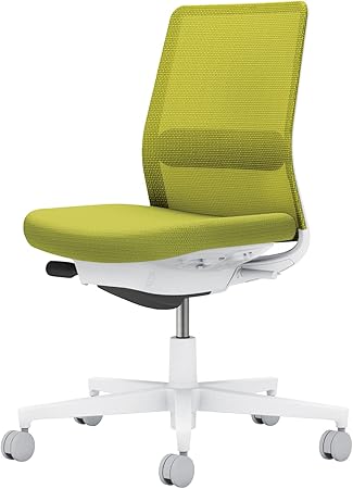 ★ポイント最大16倍★【送料無料】- オフィスチェア　モネット　背メッシュ　本 C03-W102U-WQ4Q4Q41 ホワイトグレー／ライトオリーブ 66589792 コクヨ kokuyo -【コクヨ家具】