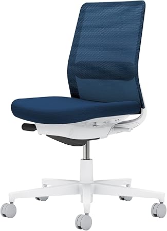 ★ポイント最大16倍★【送料無料】- オフィスチェア　モネット　背メッシュ　本 C03-W102W-WT7T7T71 ホワイトグレー／ネイビー 66590286 コクヨ kokuyo -【コクヨ家具】