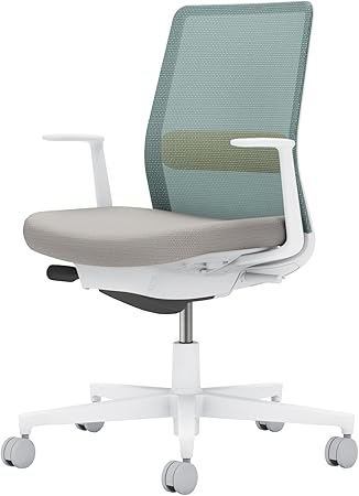 ★ポイント最大16倍★【送料無料】- オフィスチェア モネット 背メッシュ 本 C03-W112U-WE2391S1 ホワイトグレー/ライトグレー 66591740 コクヨ kokuyo -【コクヨ家具】|【文具の月島堂】店