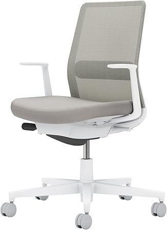 ★ポイント最大16倍★【送料無料】- オフィスチェア モネット 背メッシュ 本 C03-W112W-WE2E2E21 ホワイトグレー/ライトグレー 66592242 コクヨ kokuyo -【コクヨ家具】|【文具の月島堂】店