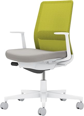 ★ポイント最大16倍★【送料無料】- オフィスチェア　モネット　背メッシュ　本 C03-W112W-WE2Q4Q41 ホワイトグレー／ライトグレー 66592280 コクヨ kokuyo -【コクヨ家具】