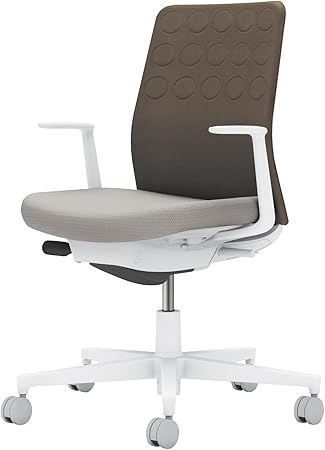 ★ポイント最大16倍★【送料無料】- オフィスチェア　モネット　背クッション C03-W210W-WE2M6X1 ホワイトグレー／ライトグレー 66595212 コクヨ kokuyo -【コクヨ家具】