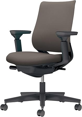 ★ポイント最大16倍★【送料無料】- チェア　ミトラ２　可動肘　黒脚　黒本体 C04-B130CW-BKM6M61 ブラック／ダークグレージュ 66662921 コクヨ kokuyo -【コクヨ家具】