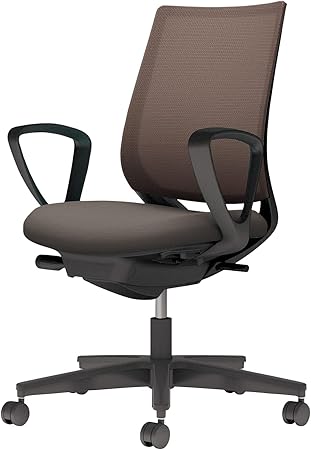 ★ポイント最大16倍★【送料無料】-  チェア ミトラ２ サークル肘 黒脚 黒本 C04-B150MU-BKM6M61 ブラック／ダークグレージュ 66665083 コクヨ kokuyo -【コクヨ家具】