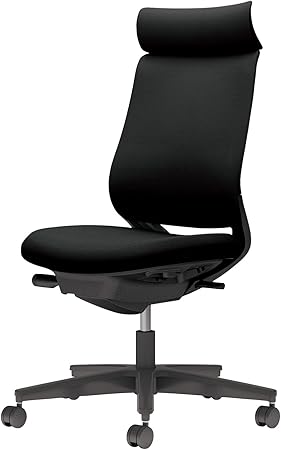 ★ポイント最大16倍★【送料無料】- チェア　ミトラ２　肘無　黒脚　黒本体　布 C04-B300CU-BKB6B61 ブラック／ブラック 66668435 コクヨ kokuyo -【コクヨ家具】 34,730円