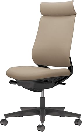 ★ポイント最大16倍★【送料無料】- チェア ミトラ2 肘無 黒脚 黒本体 布 C04-B300CW-BKYKYK1 ブラック/ソフトベージュ 66668732 コクヨ kokuyo -【コクヨ家具】|【文具の月島堂】店