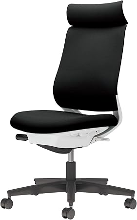 ★ポイント最大16倍★【送料無料】- チェア ミトラ2 肘無 黒脚 白本体 布 C04-B300CW-E1B6B61 ホワイトグレー/ブラック 66668794 コクヨ kokuyo -【コクヨ家具】|【文具の月島堂】店