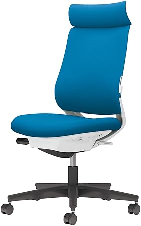 ★ポイント最大16倍★【送料無料】- チェア　ミトラ２　肘無　黒脚　白本体　ラ C04-B302CU-E1T4T41 ホワイトグレー／ターコイズ 66669555 コクヨ kokuyo -【コクヨ家具】