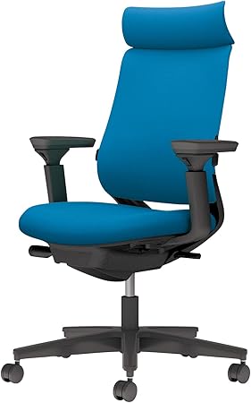 ★ポイント最大16倍★【送料無料】- チェア ミトラ2 可動肘 ランバー付き C04-B332CU-BKT4T41 ブラック/ターコイズ 66671350 コクヨ kokuyo -【コクヨ家具】