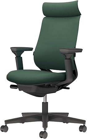 ★ポイント最大16倍★【送料無料】- チェア　ミトラ２　可動肘　ランバー付き C04-B332CW-BKQ6Q61 ブラック／ディープグリーン 66671589 コクヨ kokuyo -【コクヨ家具】